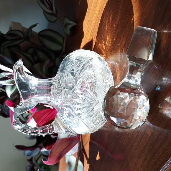 Antique cut glass cruet - Picture 5 of 13